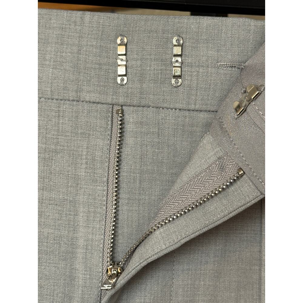 Good American Good ‘90s Pleated Wide Leg Pants Heather Grey 16 High Waist - NEW - Picture 8 of 9